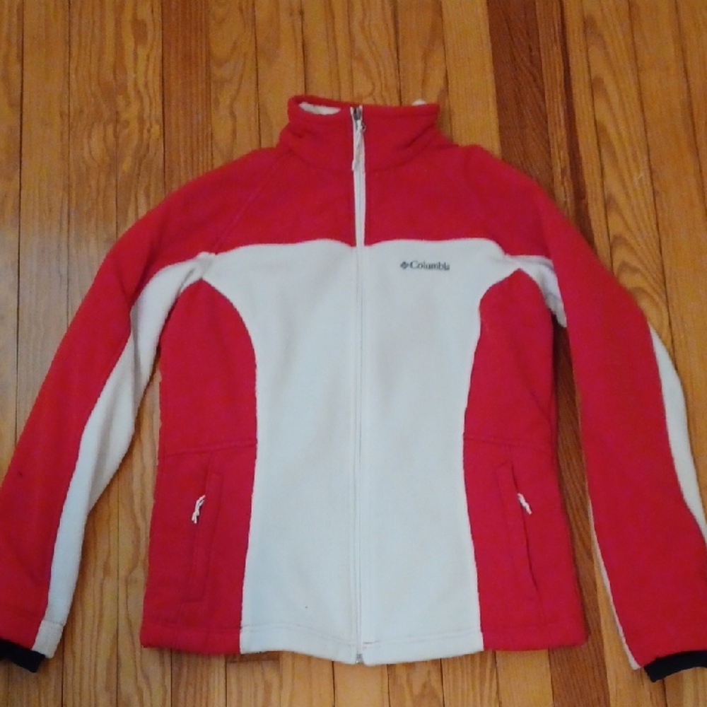 Columbia Red and White Jacket